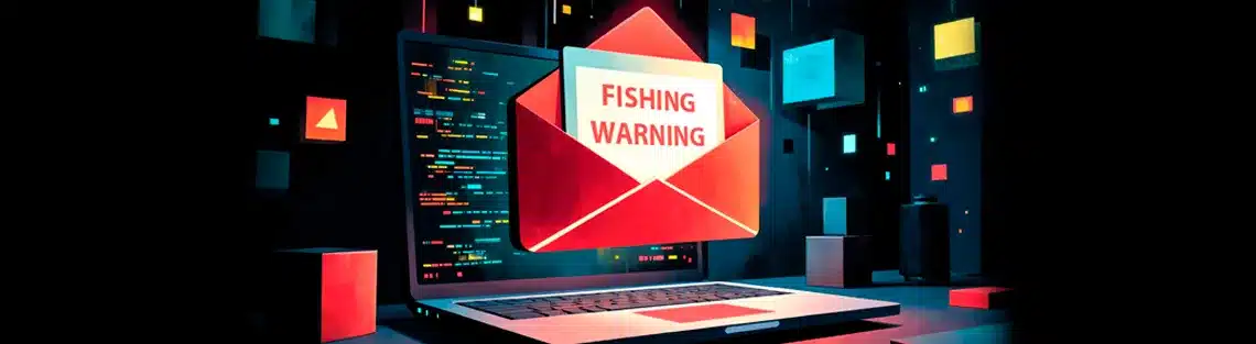 Alerta de phishing en correo electrónico como riesgo de ciberseguridad para empresas - CyC Services